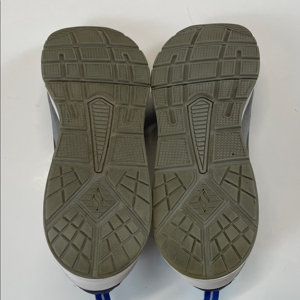 Skechers Mens Blue Gray Air Cushion Athletic Sneakers Comfort Shoes Sz 10 - Picture 8 of 10